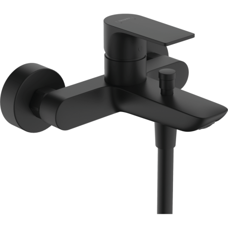 Vanová baterie Hansgrohe Rebris E bez sprchového setu 150 mm matná černá 72450670