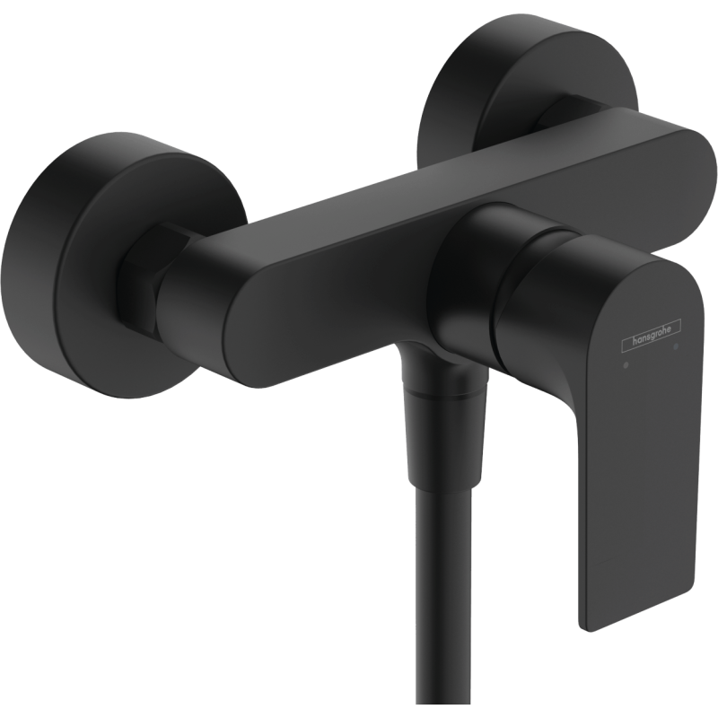 Sprchová baterie Hansgrohe Rebris E bez sprchového setu 150 mm matná černá 72650670