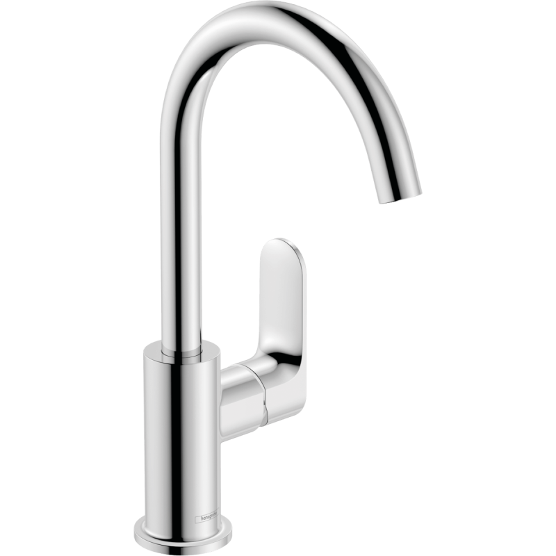 Vysoká umyvadlová baterie Hansgrohe Rebris S s výpustí chrom 72536000