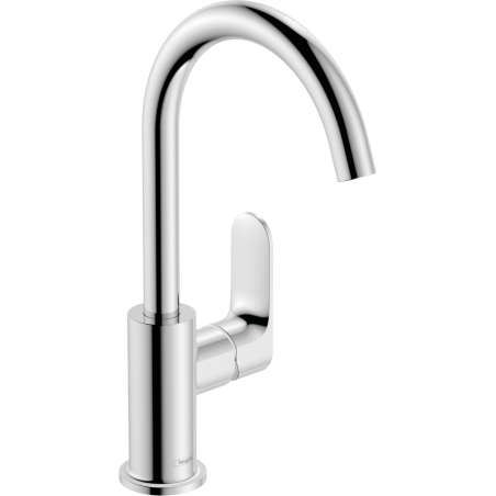 Vysoká umyvadlová baterie Hansgrohe Rebris S s výpustí chrom 72536000