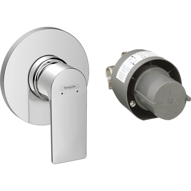 Sprchová baterie Hansgrohe Rebris E včetně podomítkového tělesa chrom 72658000