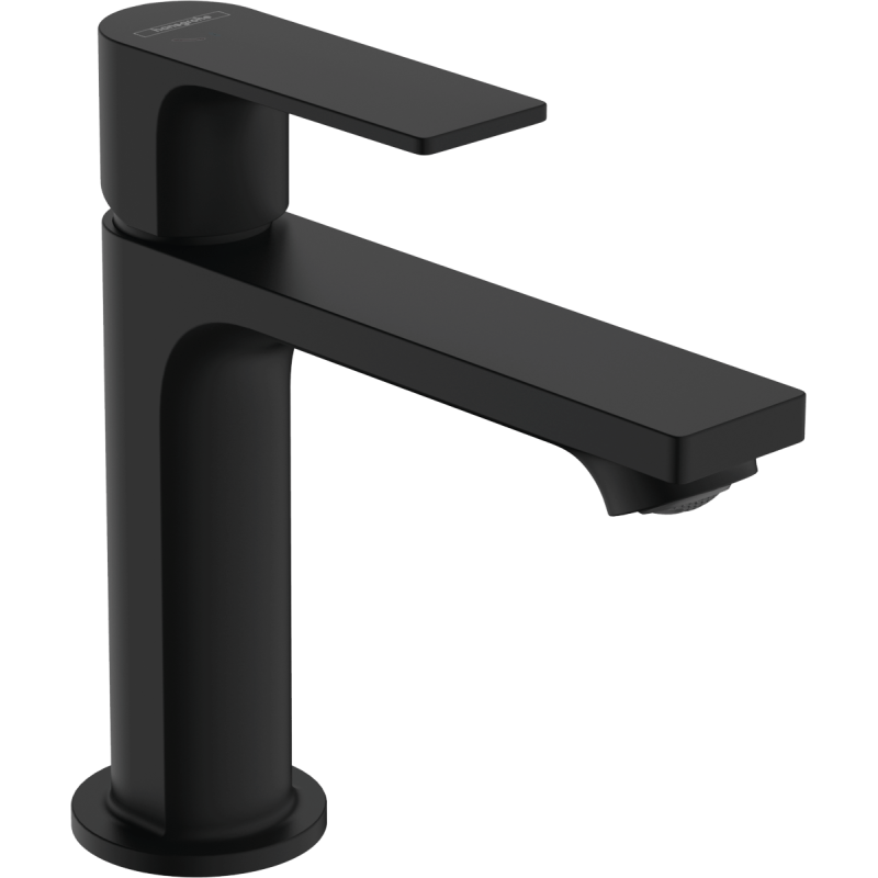 Umyvadlová baterie Hansgrohe Rebris E s výpustí matná černá 72551670