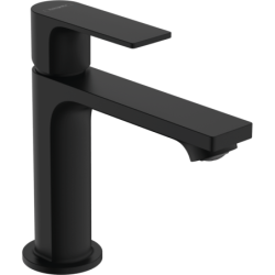 Umyvadlová baterie Hansgrohe Rebris E s výpustí matná černá 72557670