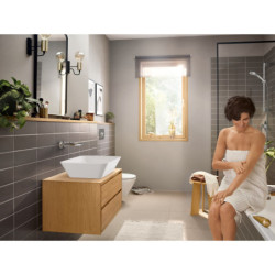 Umyvadlová baterie Hansgrohe Rebris E bez podomítkového tělesa chrom 72568000