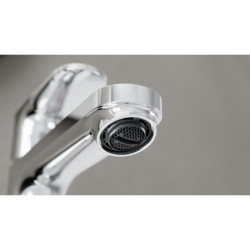 Vysoká umyvadlová baterie Hansgrohe Rebris S s výpustí chrom 72580000