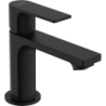 Umyvadlová baterie Hansgrohe Rebris E s výpustí matná černá 72585670