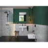 Umyvadlová baterie Hansgrohe Rebris E s výpustí matná černá 72589670