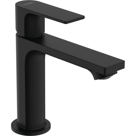 Umyvadlová baterie Hansgrohe Rebris E s výpustí matná černá 72589670