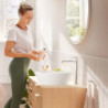 Vysoká umyvadlová baterie Hansgrohe Rebris S s výpustí chrom 72590000