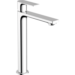 Vysoká umyvadlová baterie Hansgrohe Rebris E s výpustí chrom 72591000