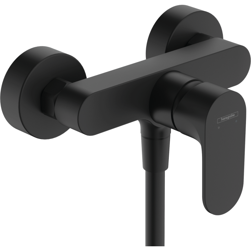 Sprchová baterie Hansgrohe Rebris S bez sprchového setu 150 mm matná černá 72640670