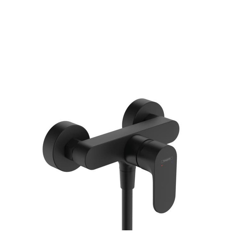 Sprchová baterie Hansgrohe Rebris S bez sprchového setu 150 mm matná černá 72643670
