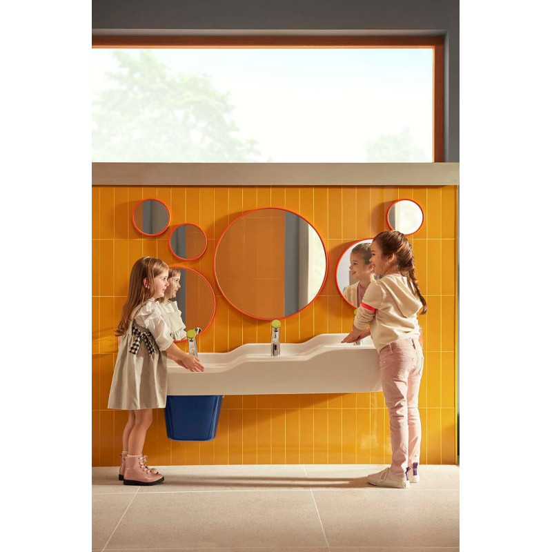 Zrcadlo VitrA Sento Kids 40x40 cm oranžová 65866