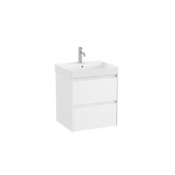 Koupelnová skříňka s umyvadlem Roca ONA 55x64,5x46 cm bílá mat ONA552ZBM