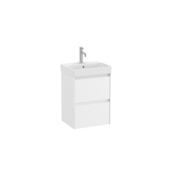 Koupelnová skříňka s umyvadlem Roca ONA 45x64,5x36 cm bílá mat ONA45ZK2ZBM
