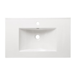 Nábytkové umyvadlo Naturel Modena 81x46 cm otvor pro baterii uprostřed M8046