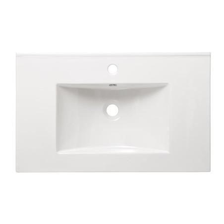 Nábytkové umyvadlo Naturel Modena 81x46 cm otvor pro baterii uprostřed M8046