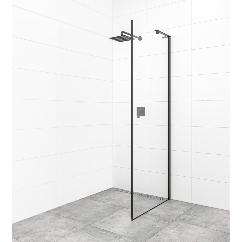 Boční zástěna ke sprchovým dveřím 80 cm SAT TGD NEW SATTGDNSTENA80CT