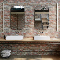 Umyvadlo na desku Kaldewei Cono 3085 60x50 cm alpská bílá bez otvoru pro baterii, bez přepadu 902106003001