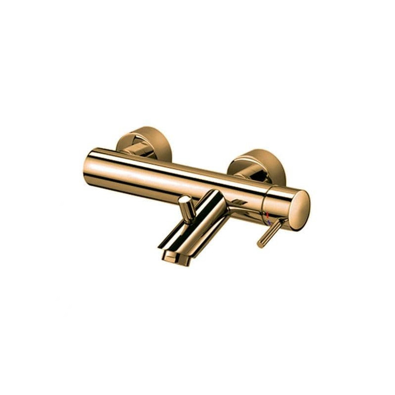 Vanová baterie Paffoni Light bez sprchového setu 150 mm zlatá LIG022HG