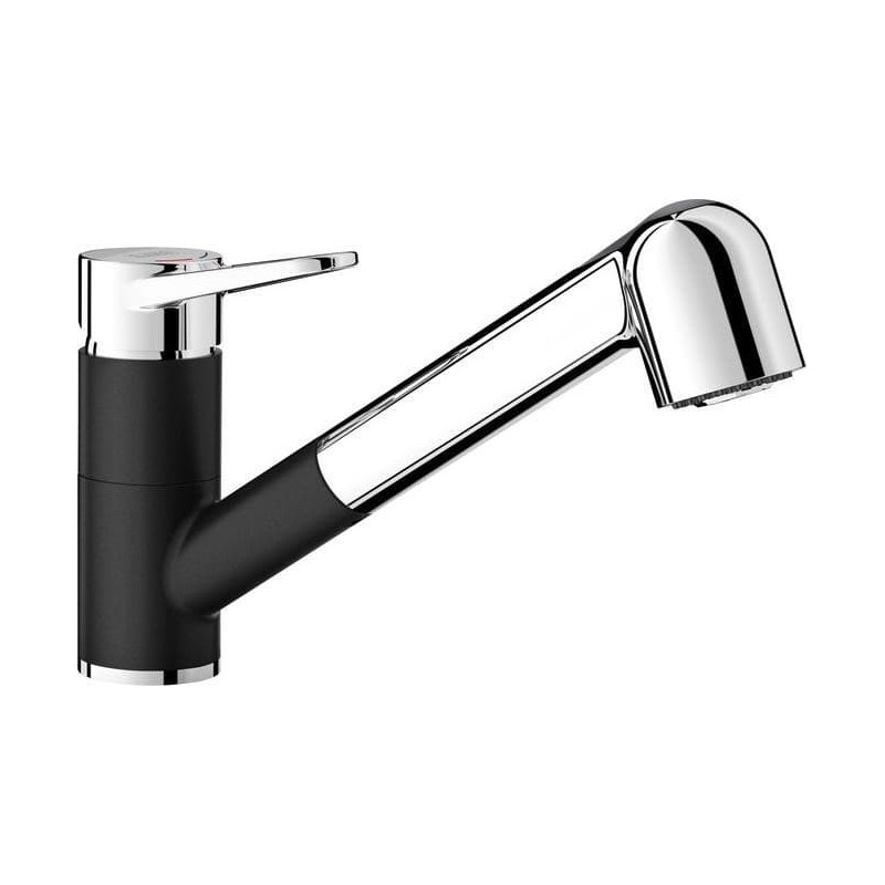 Dřezová baterie Blanco Wega II-S černá/chrom 526428