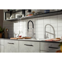Dřezová baterie Blanco SONEA-S Flexo s vytahovací sprškou nerez kartáčovaný 526616