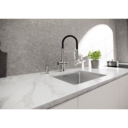 Dřezová baterie Blanco CATRIS-S PVD steel 526706