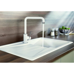 Dřezová baterie Blanco MILI HD soft bílá soft 527461