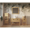 Koupelnová skříňka pod umyvadlo Naturel Country 90x72,5x51 cm přírodní COUNTRY90ZBUMNA