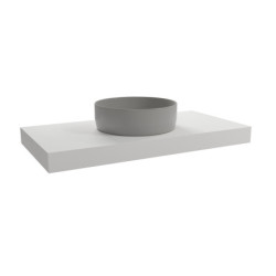 Deska pod umyvadlo Naturel Dolce 100x8x50 cm white matt DO10050BM