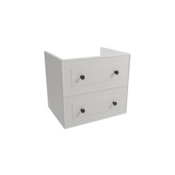 Koupelnová skříňka pod umyvadlo Naturel Forli 60x45x46 cm bílá FORLI60BI