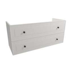 Koupelnová skříňka pod umyvadlo Naturel Forli 120x45x46 cm bílá FORLI120BI