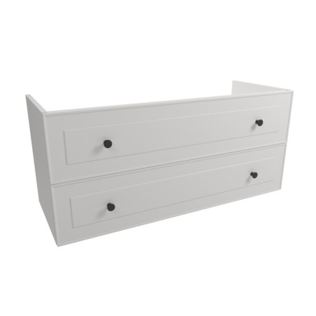 Koupelnová skříňka pod umyvadlo Naturel Forli 120x45x46 cm bílá FORLI120BI