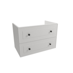 Koupelnová skříňka pod umyvadlo Naturel Forli 80x45x46 cm bílá FORLI80BI