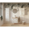 Koupelnová skříňka vysoká Naturel Forli 40x157x20 cm bílá FORLIV40BI