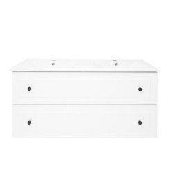 Koupelnová skříňka s umyvadlem Naturel Forli 120x45x46 cm bílá FORLI120BIU