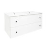 Koupelnová skříňka s umyvadlem Naturel Forli 120x45x46 cm bílá FORLI120BIU