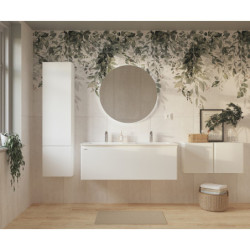 Koupelnová skříňka s umyvadlem Naturel Ancona 120x45x46 cm bílá ANCONA2120DVB