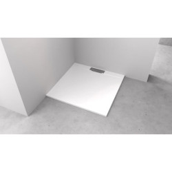 Sprchová vanička čtvercová Polysan Kazuko 90x90 cm litý mramor 40332