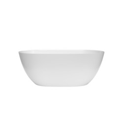 Volně stojící vana SAT Aulis 160x74 cm litý mramor levá i pravá SATAU1600