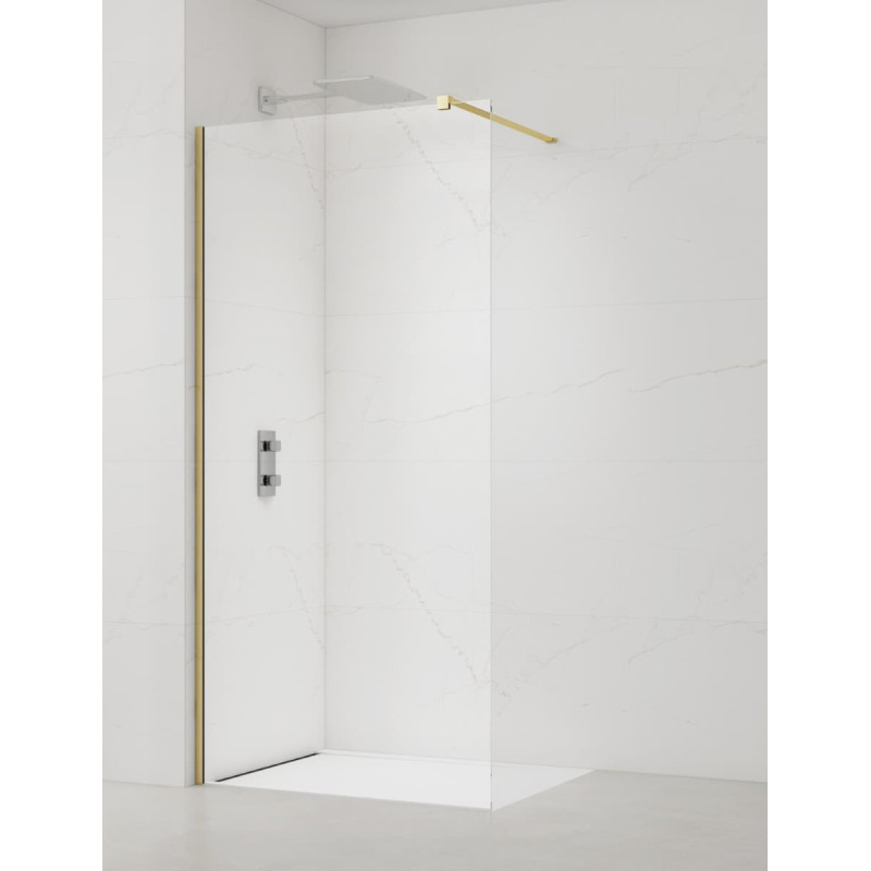 Sprchová zástěna walk-in 140 cm SAT Walk-In SATBWI140PRMO