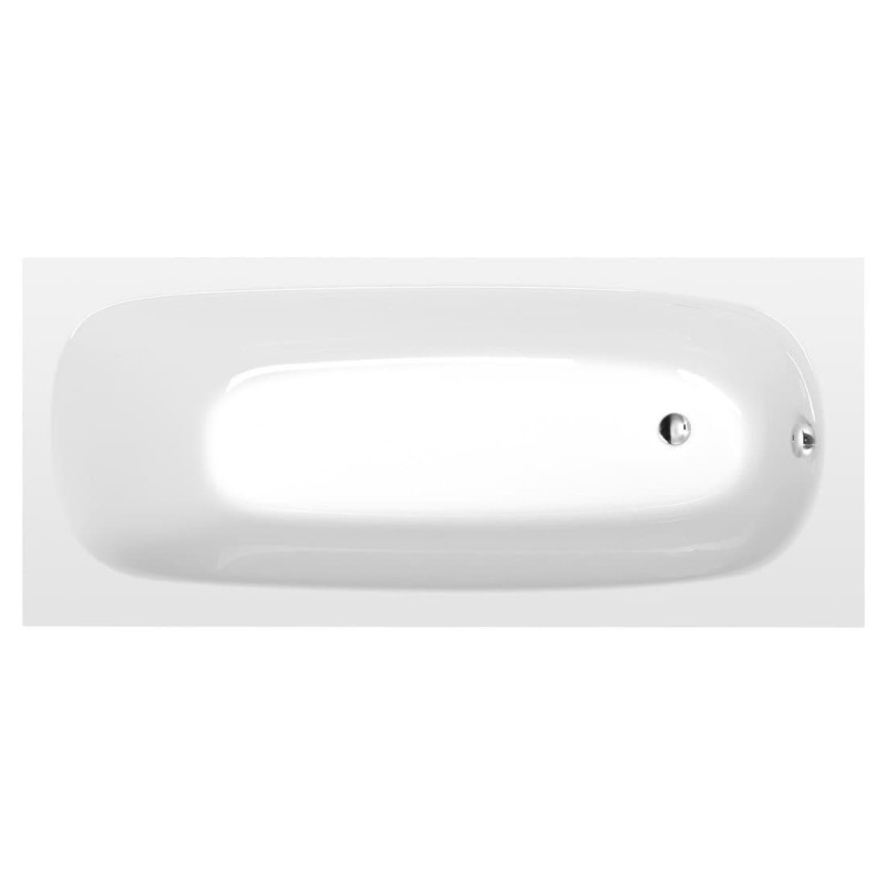 Obdélníková vana Polysan EBRO 170x75 cm akrylát levá i pravá 26711