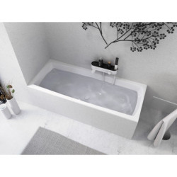 Obdélníková vana Polysan LILY 170x70 cm akrylát levá i pravá 72230S