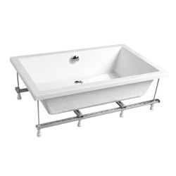 Sprchová vanička obdélníková Polysan Deep 150x75 cm akrylát 72386