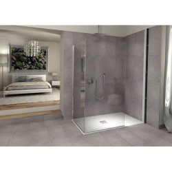 Sprchová vanička obdélníková Polysan Flexia 150x90 cm litý mramor 72898MAT