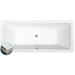Obdélníková vana Polysan KRYSTA SLIM 180x70 cm akrylát levá i pravá 72906S