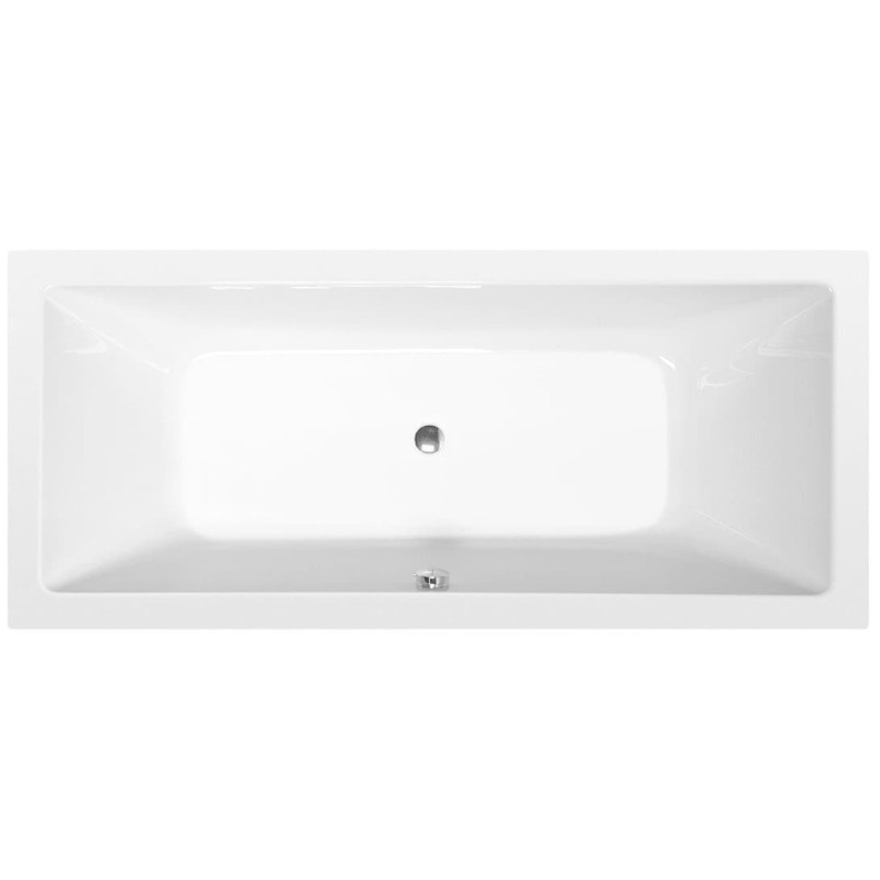 Obdélníková vana Polysan KRYSTA SLIM 180x70 cm akrylát levá i pravá 72906S