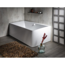 Obdélníková vana Polysan MARLENE 165x75 cm akrylát levá 72403MCL