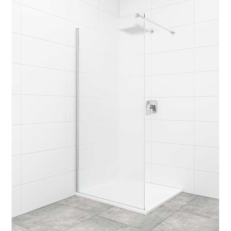 Sprchová zástěna walk-in 90 cm SAT Walk-In SATBWI90MSPR