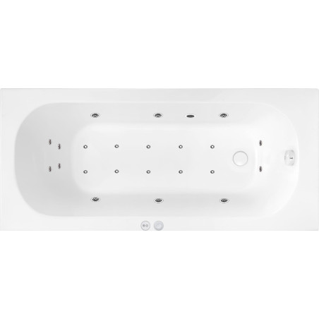 Masážní vana SIKO Mika 170x70 cm MEDIUM akrylát pravá SIKOHMMMIKA170P